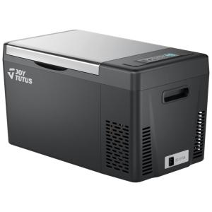 JoyTutus Mini Geladeira, Cooler Automotiva Elétrico Portátil 22L, 110V, Preto