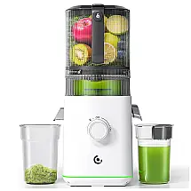 Extrator de Suco a Frio 3 em 1 VANDISELL Branco Bocal 16,5cm 2,96L 600W 120V, Modelo ZM1919