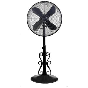 Ventilador de Piso Designer Aire com 3 Velocidades, 110V, Deco Breeze, Preto