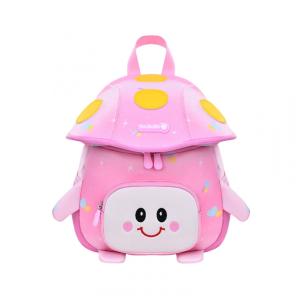 Mochila infantil Armbq rosa com guia de segurança