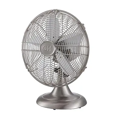 Ventilador de Mesa Retro com