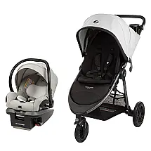 Carrinho de Bebê com Cadeira para Carro Maxi Cosi Gia XP, Preto