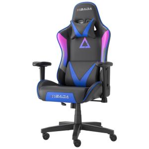 Cadeira Gamer Ergonômica Ajustável com Apoio para a Lombar, e Amarela, HBADA, Amarelo