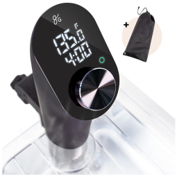 Termocirculador Elétrico Ultra Silencioso para até 15L, 1100W, 110v, GREATER GOODS 0535, Preto