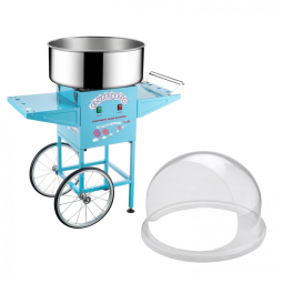 Carrinho de Algodão Doce Elétrico Profissional em Aço Inoxidável, 110V 1000W, Great Northern Popcorn 83DT6038, Azul