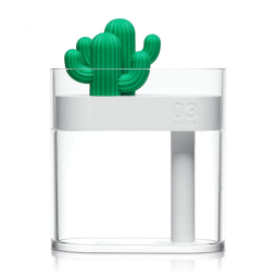 Mini Umidificador Com Desligamento Automático Portátil 50mL até 4H, 110v, AMUSEND, Branco