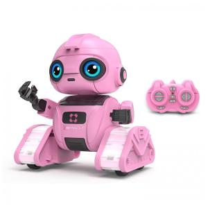 Robô para Meninos e Meninas: Robô Recarregável com Controle Remoto, Demonstração Automática, Projeção de Luz, Dzxlin.