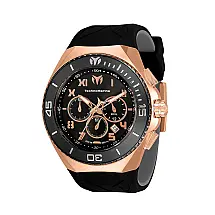 Relógio Masculino TechnoMarine Manta - 48mm. Preto. Cinza TM-220009