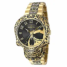Relógio Masculino Automático Artist, Invicta 35109, Dourado e Preto