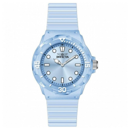 Relógio Feminino Invicta Celestial 35mm Transparente e Azul 49209