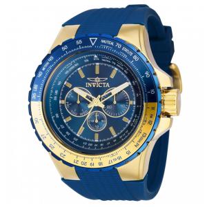 Relógio Masculino Invicta Aviator Skyshock 50mm Azul 39309