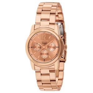 Relógio Feminino de Quartzo Angel, Invicta 12509, Ouro Rosa