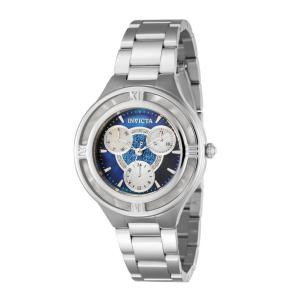 Relógio Feminino Angel com Mostrador em Madrepérola , Invicta 39609, Prata
