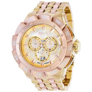 Relógio masculino Invicta Ripsaw Swiss Ronda 5050.C calibre com mostrador madrepérola , ouro, ouro rosa 38809