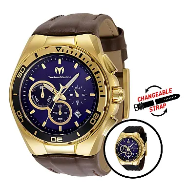 Relgio masculino TechnoMarine Cruise Steel