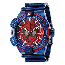 Relgio Masculino Marvel Spiderman Automtico 52mm. Azul 41019, Invicta