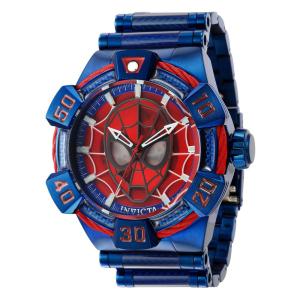 Relgio Masculino Marvel Spiderman Automtico 52mm. Azul 41019, Invicta