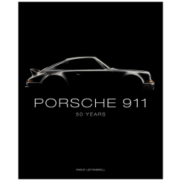 Porsche 911 50 Anos Capa Dura em Inglês, 256 Paginas, Preto
