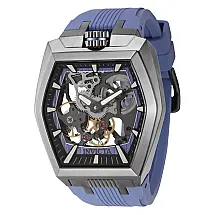 Relgio mecnico masculino Akula - 48 mm. Azul 44019