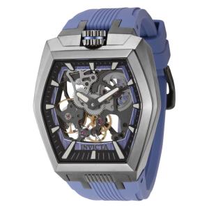 Relgio mecnico masculino Akula - 48 mm. Azul 44019