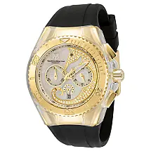 Relgio TechnoMarine Cruise Dream com mostrador em madreprola - 40 mm, cor preta.