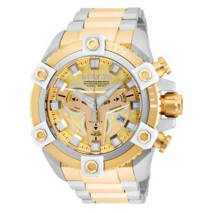 Relógio Masculino Coalition Forces, Invicta 29019, Prata e Dourado