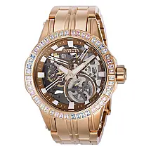 Relógio Masculino Mecânico Objet D Art, Invicta 40119, Ouro Rosa
