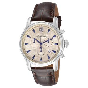 Relógio Masculino de Quartzo S Coifman Heritage, Invicta SC0219, Marrom