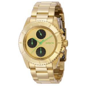 Relógio Feminino Pro Diver, Invicta 38219, Dourado, Preto e Verde