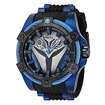 Relógio Masculino Star Wars Bo Katan, Invicta 41319, Preto e Azul