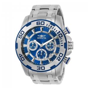 Relógio Masculino Pro Diver SCUBA, Invicta 22319, Prata e Azul