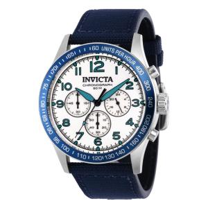 Relgio masculino vintage - 44 mm. Azul 40519