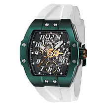 Relógio Masculino Automático S1 Rally Diablo, Invicta 43519, Branco e Verde