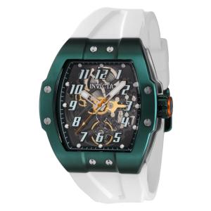 Relógio Masculino Automático S1 Rally Diablo, Invicta 43519, Branco e Verde