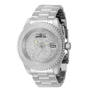 Pro 3,58 Carat Diamond Automático Relógio Masculino - 40mm. Aço 45619