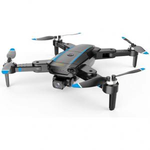 Drone com Câmera 8K, GPS e 2 Baterias para Adultos, QIYHBVR, Preto