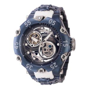 Relgio Masculino Reserva Venom Cobra Automtico - 54mm. Azul escuro. Branco 43919