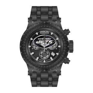 Reserva NFL New York Jets Swiss Ronda Z60 Calibre Relgio Masculino com Mostrador em Madreprola - 52mm. Preto 44919