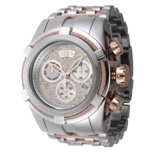 Reserve Bolt Zeus 1,02 quilates diamante suíço Ronda Z60 calibre relógio masculino com mostrador de madrepérola - 53