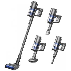 Aspirador de Pó Multifuncional sem Fio com Acessórios, Painel LED e Sucção Potente 33000PA, 110V 450W, OSOTEK, Cinza