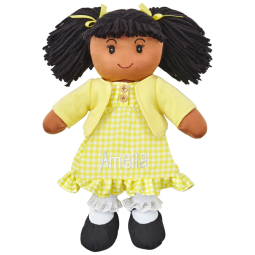 Boneca MiniMe Personalizada para Meninas - Cabelos Pretos - Lets Make Memories
