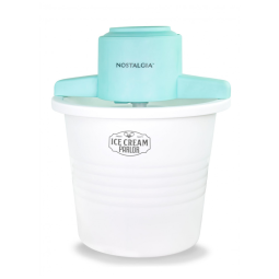 Máquina de Sorvete Elétrica Nostalgia Parlor Style: Faça Sorvete Macio e Gelato em Minutos - Aparelho Divertido para Cozinha 3