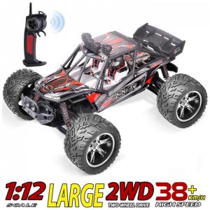 Off Road Controle Remoto Caminhão Anti Interferência À Prova Dágua Recarregável 38km, h