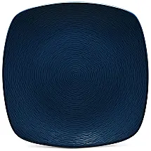 Prato para Todas as Ocasiões de 29 cm, Estilo Moderno com Formato Quadrado e Material de Porcelana, Noritake, Azul