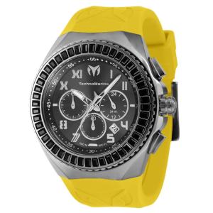 Relgio masculino TechnoMarine Manta - 48 mm. Amarelo TM-221029 - Estilo e qualidade incomparveis.