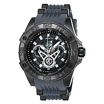 Relógio Feminino Marvel Pantera Negra, Invicta 27029, Preto e Azul Escuro