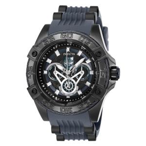 Relógio Feminino Marvel Pantera Negra, Invicta 27029, Preto e Azul Escuro