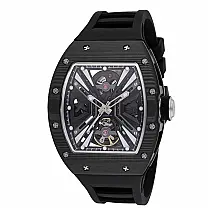 Relógio Masculino Automático Invicta S1 Rally Vortex com Mostrador Esqueleto 41mm, Preto 49029