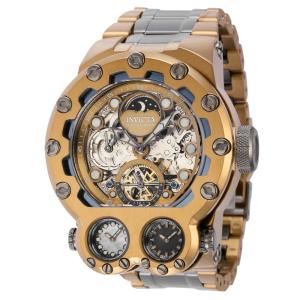 Relógio Masculino Analógio Automático 52mm, Invicta Reserve Magnum Tria 43129, Bege