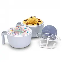 Sorveteira Elite Gourmet Periwinkle 2 x 1 Pintas com 2 Tigelas Congelantes EIM1205DB